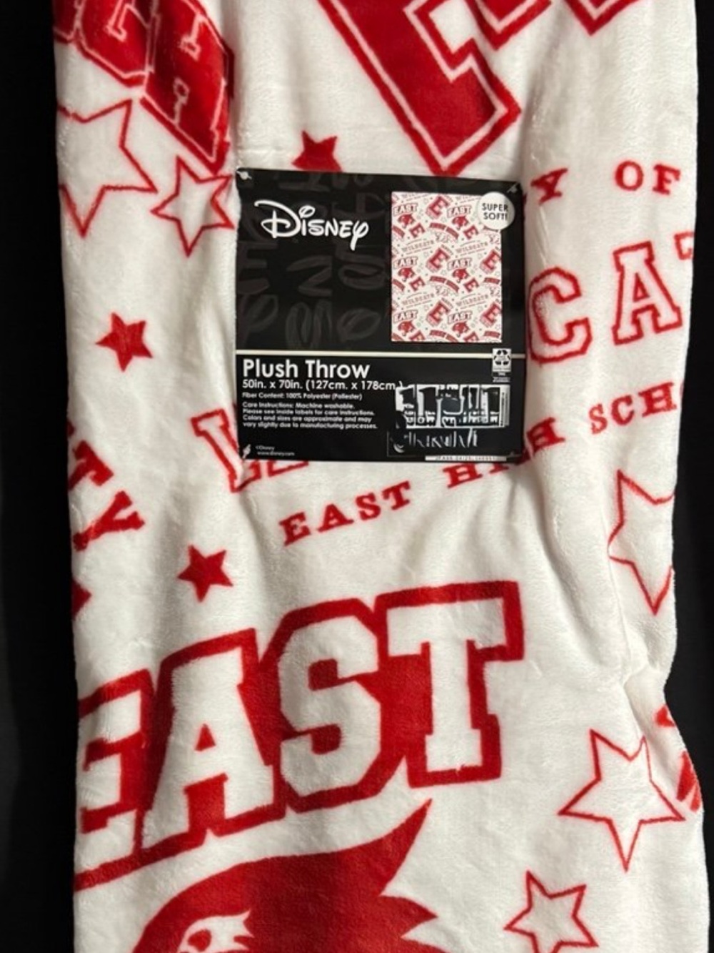 NWT viral 2026 Disney High School
Musical Plush Throw
Blanket - Picture 3 of 3